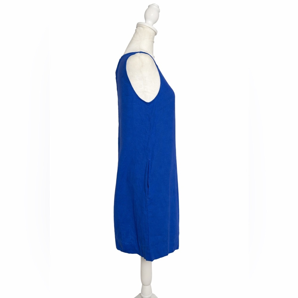 NWT / J.Crew factory Linen-blend sleeveless mini dress - Picture 3 of 7